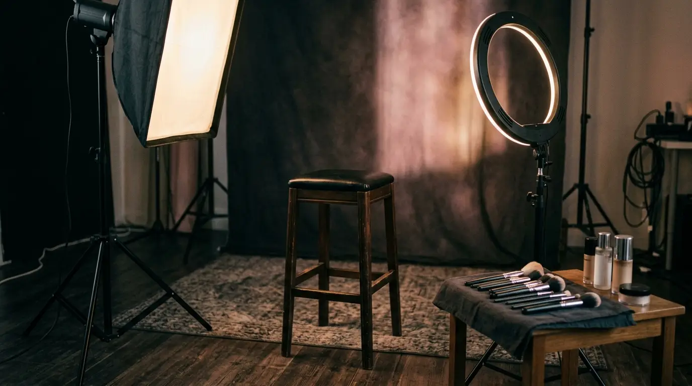 Estudio de fotografia de beleza